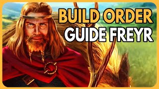 Dominer ses adversaires avec Freyr  BUILD ORDER guide AOM FR [upl. by Ylatfen]