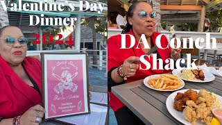 Valentines Dinner 2024 at Da Conch Shack Blue Hills Providenciales [upl. by Assiroc440]