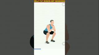 39Second Belly Fat Burner HIIT for Beginners  Quick amp Effective Workout [upl. by Jeth256]