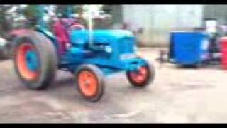 Fordson major tractor perkins t4236 engine [upl. by Ahsoj]