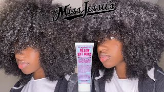 Miss Jessies Pillow Soft Curls On Type 4 Hair [upl. by Tobe363]