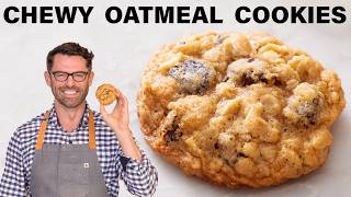 Chewy Oatmeal Cookies Recipe [upl. by Radman]