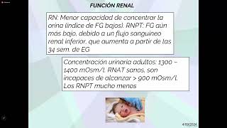 TEORIA 9 NEONATOLOGIA  BALANCE HIDROELECTROLITICO NEONATAL [upl. by Willms419]