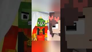 Fire Zombie kidnapped Amelia to merry her 😥 shorts minecraft viral [upl. by Atinniuq]