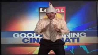 Local 12 Bob Herzog does the Chicken Dance [upl. by Llerraj764]