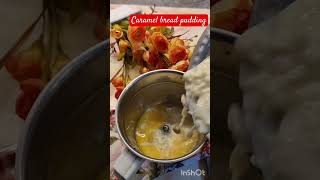 Caramel bread pudding breadpuddingrecipe caramelpudding shortsfeed ytshortsindia shorts recipe [upl. by Itsur]