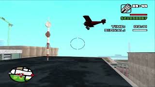 Grand Theft Auto  San Andreas  Air Raid  MISI ZERO  SULITNYA [upl. by Esinnej]