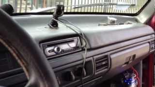 1993 F150 Sound System With 3 Amps 4 Subwoofers And 2 Farad Capacitor Self Installed [upl. by Klarrisa]