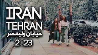 خیابان ولیعصر تهران  IRAN TEHRAN [upl. by Peyter]