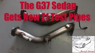 2013 Infiniti G37 Sedan Gets More Mods  Z1 Test Pipes vs Berk Test Pipes amp Retune  part 1 [upl. by Malone]