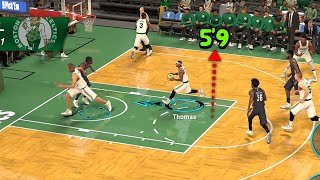 I Tried Dunking With 59 Isaiah Thomas NBA 2K MOBILE [upl. by Anaujahs]