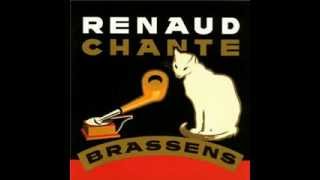 Renaud chante Brassens  Le Bistrot [upl. by Anileme]