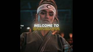 Welcome to Barselona cobrakai temporada6 tiktokviral [upl. by Aicelaf23]