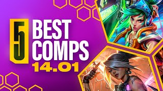 5 BEST Comps in TFT Set 10  Patch 141 Teamfight Tactics Guide [upl. by Monjo146]