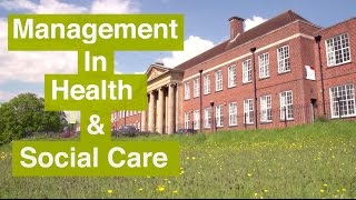 Management in Health and Social Care [upl. by Hume]