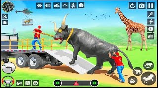 Indian Truck Simulator 3D🚚Indian Truck Animal Cargo4K Android GamePlay KingGames [upl. by Attekahs]