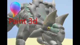 Xenoceratops Paint 3D [upl. by Maxma958]