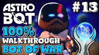 Astro Bot  100 Walkthrough Bot of War ALL Bots Puzzle Pieces and Hidden Trophies [upl. by Lefton]