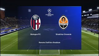 Bologna vs Shakhtar Donetsk  UEFA Champions League 2425  PES 2021  PC Gameplay  4K [upl. by Noland713]