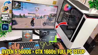 Future Ryzen 5 iGPU  GTX 1660ti Full Gaming PC Setup Build Rs 20k 🔥 for Free Fire GTA 5 Minecraft [upl. by Massey35]