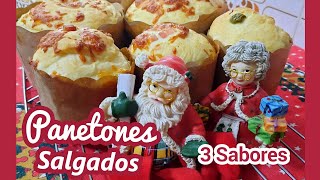 RECEITA FÁCIL DE PANETONE SALGADO  FOFINHO  Faça e Venda no Natal [upl. by Weinhardt]