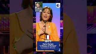 Eurovision 1977 France Marie Myriam  quotLOiseau et lEnfantquot  WINNER  3 WORDS REACTION shorts [upl. by Durst]