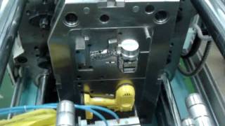 ROBOT Overmolding InsertmoldingTwo Shot Molding Donjen Precision Mold [upl. by Gaulin307]