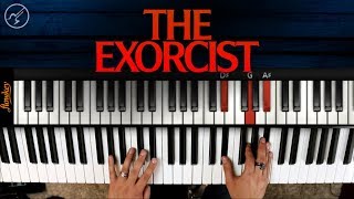 EL EXORCISTA Piano Tutorial NOTAS MUSICALES  Clases Piano Christianvib [upl. by Assylem]