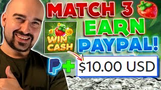 Match 3 Fruit amp Earn Free PayPal  Tropical Crush App Review REAL Look [upl. by Sal640]