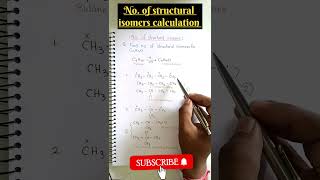 ❌ Calculation of no of structural isomers 🔥🔥🔥 shorts neet jeemains iitjee boards [upl. by Asyla373]