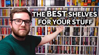 The BEST shelves for media  Blurays DVDs Video Games Funko Pops etc [upl. by Oehsen253]