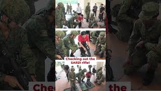 Prime Minister Lawrence Wong visits Basic Military Training Centre [upl. by Eraste]