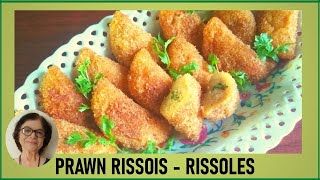 Goan Prawn Rissois  Rissois  Shrimp Rissoles  Rissoles  Goan Rissois  Shrimp Rissois [upl. by Mensch]