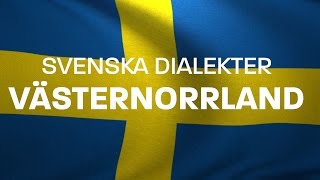 Svenska Dialekter – Norrländska – Västernorrländsk dialekt Voice To Me [upl. by Lebisor184]