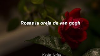 La oreja de van goghrosas lyricsespañol [upl. by Llevaj]