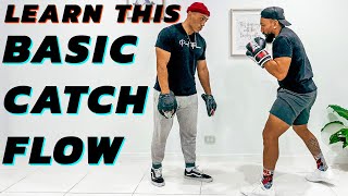 Learn This Basic Catch Flow  Pad Work Breakdown [upl. by Odirfliw]