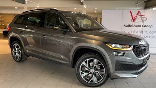 Skoda NEW Kodiaq 2023 Sportline in 4K Graphite Grey 19 Inch Triglav Walk around amp detail inside [upl. by Azarcon540]