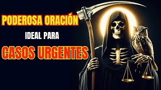 Oración a la santa Muerte NEGRA para CASOS URGENTES [upl. by Sikata]