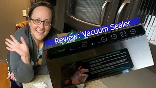 Review  NutriChef 12quot Vacuum Sealer [upl. by Colbye]