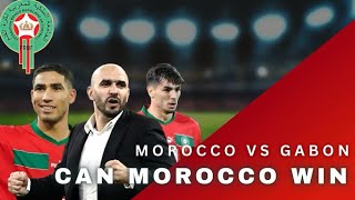 AFCON 2025 QUALIFIER Previewing Morocco vs Gabon Rematch In Gabon [upl. by Hnaht]