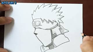 Come disegnare Kakashi Hatake [upl. by Yenrab782]