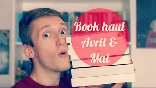 Book Haul  Avril amp Mai│ La Bibliothèque de Misterkev [upl. by Earvin]