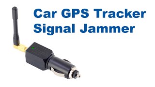 Car GPS Tracker Jammer [upl. by Adnamar]