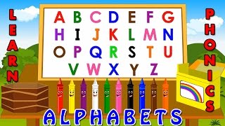 learning alphabets for kids  Phonetics for kids [upl. by Calvo270]