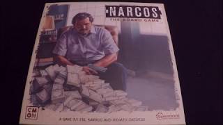 Narcos The Board Game  Unboxing [upl. by Kira309]