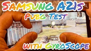 Samsung A21s Pubg Mobile Test with Gyroscope [upl. by Amoihc12]