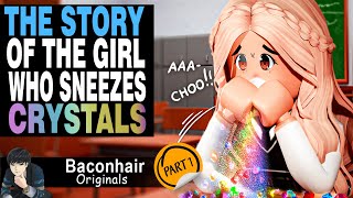 The Story Of A Poor Girl Who Sneezes Crystals EP 1  roblox brookhaven 🏡rp [upl. by Eckhardt810]