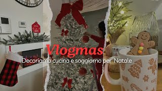 Decoriamo cucina e soggiorno per Natale 2024 [upl. by Auburta]