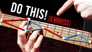 How to INSTANTLY visualize the FULL fretboard Guitar Lesson [upl. by Womack]