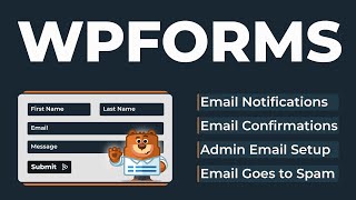 WPForms Email Setup Complete  How to Setup WPForms Plugin Tutorial [upl. by Camellia]